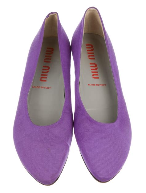 miu miu pointed toe flats|miu michael shoes sale.